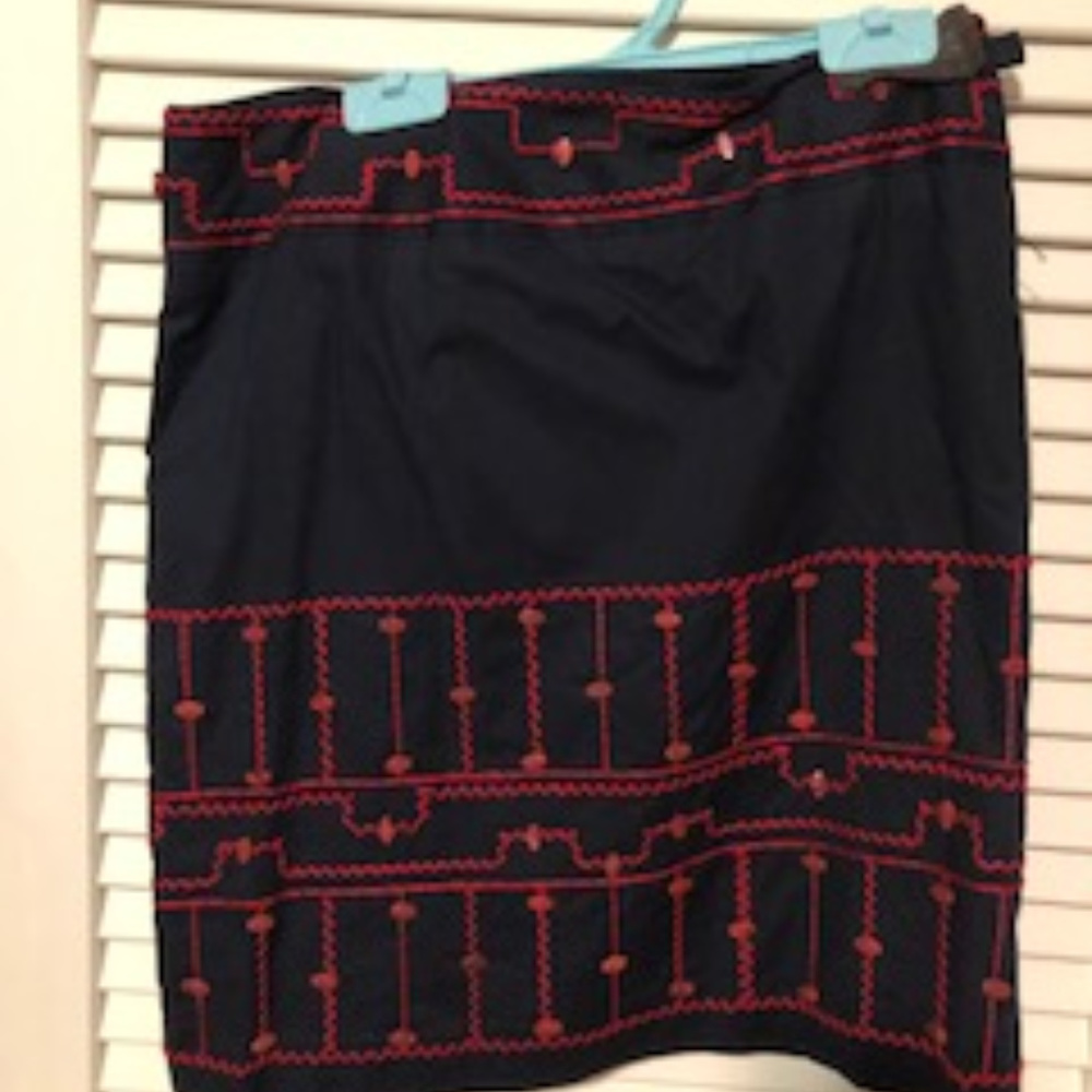 Etcetera Embroidered Skirt